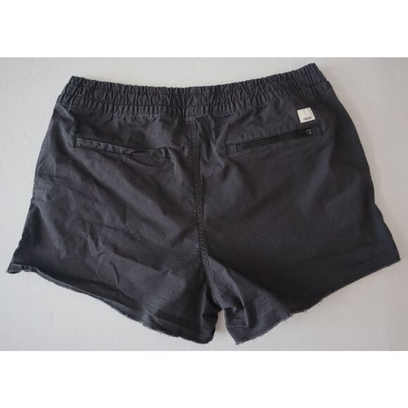 Vuori VW385 Women's Sz Small Charcoal Vintage Ripstop Raw Hem Shorts - Picture 2 of 7